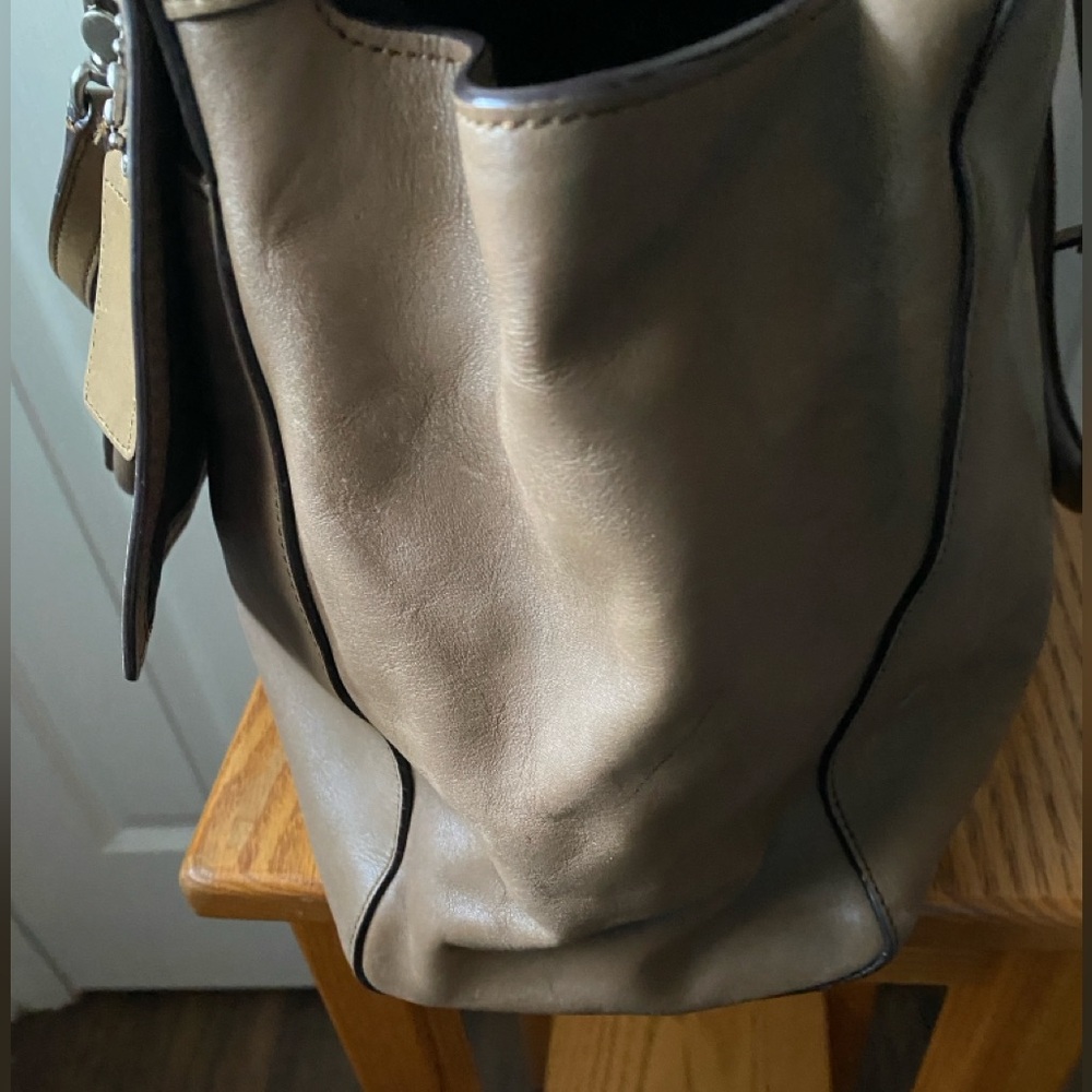 Coach Brown Leather Satchel - Picture 9 of 16